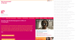 Desktop Screenshot of girlsincmeriden.org
