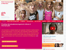 Tablet Screenshot of girlsincmeriden.org